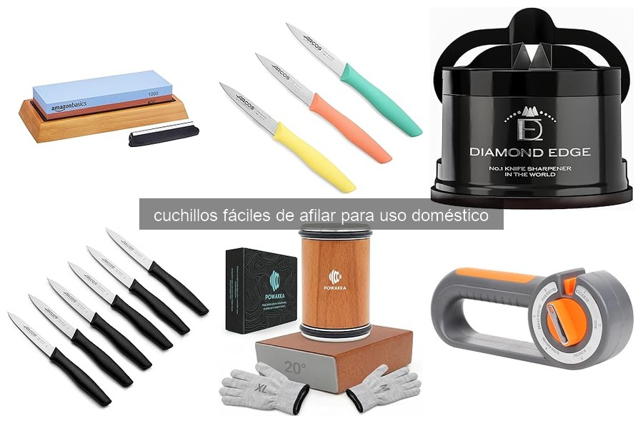 Dónde comprar cuchillos fáciles de afilar: mejores ofertas 2026