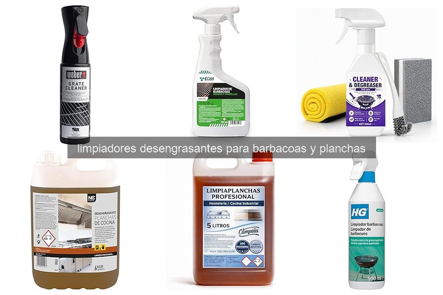 Errores comunes al limpiar barbacoas con desengrasantes