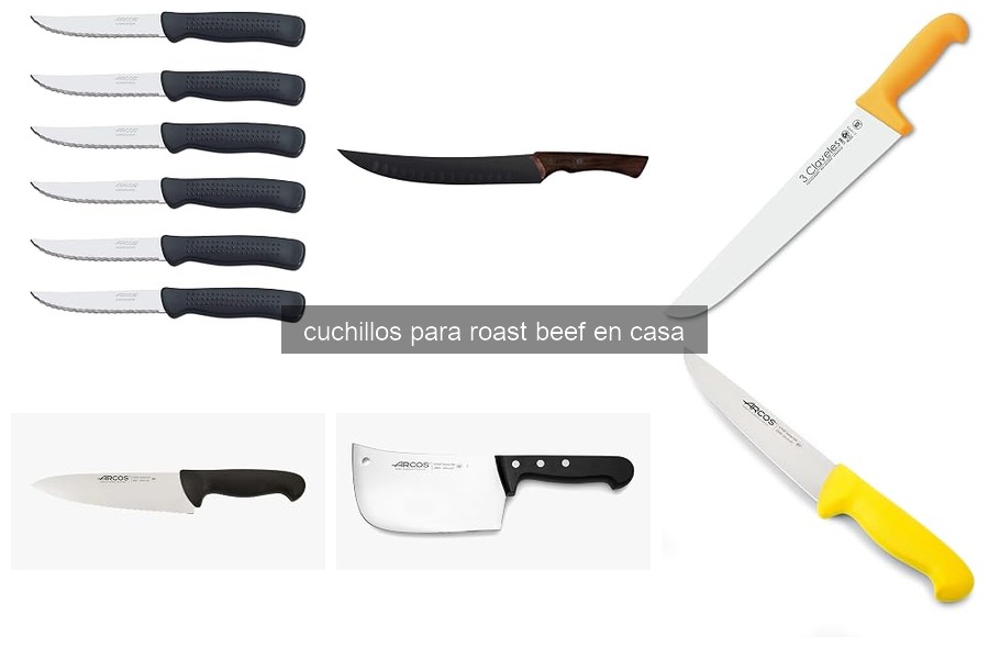 Errores comunes al usar cuchillos para roast beef y soluciones