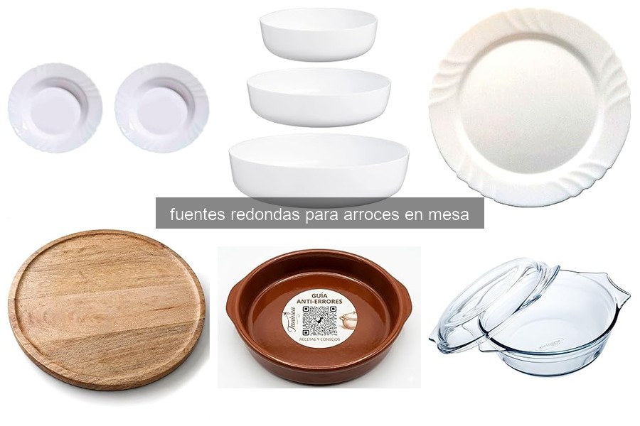 Errores comunes al usar fuentes redondas para arroces