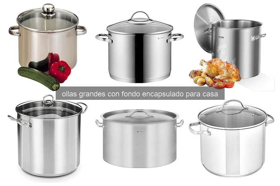 Errores comunes al usar ollas grandes con fondo encapsulado