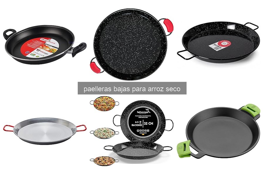 Errores comunes al usar paelleras bajas para arroz seco