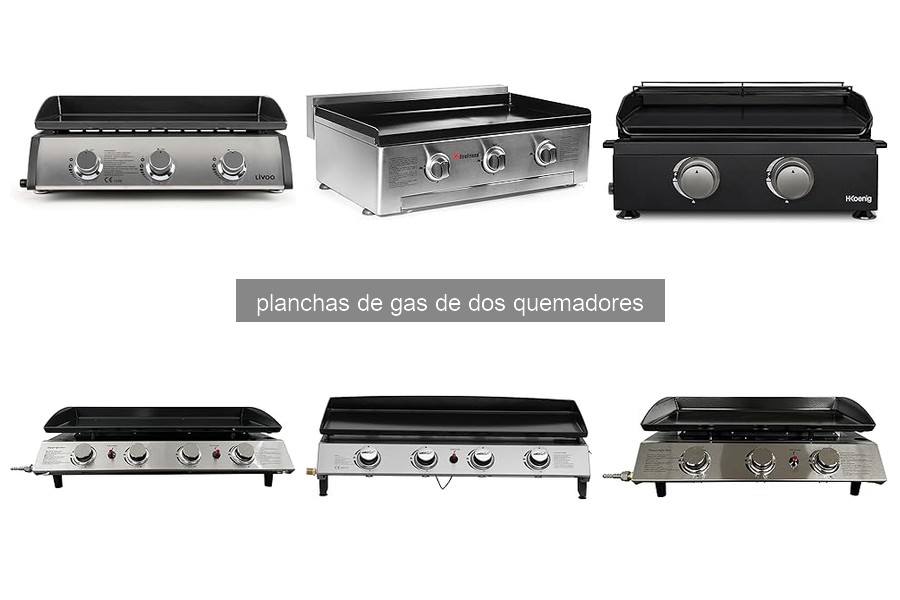 Errores comunes al usar planchas de gas de dos quemadores