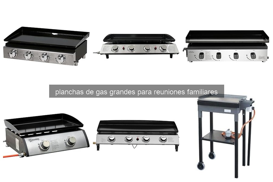 Errores comunes al usar planchas de gas grandes en reuniones
