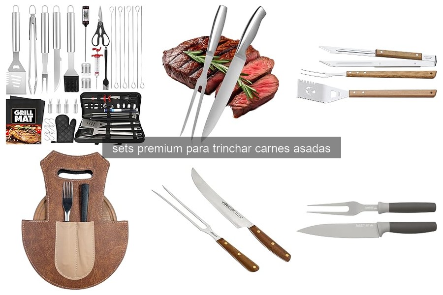 Errores comunes al usar sets premium para trinchar carnes