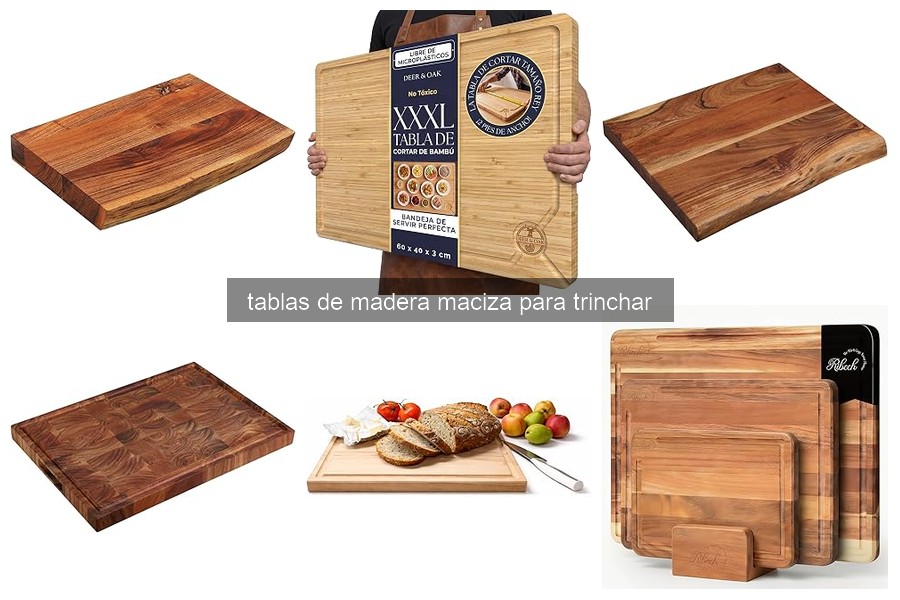 Errores comunes al usar tablas de madera maciza para trinchar