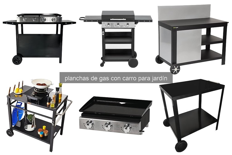 Errores comunes al usar una plancha de gas con carro para jardín
