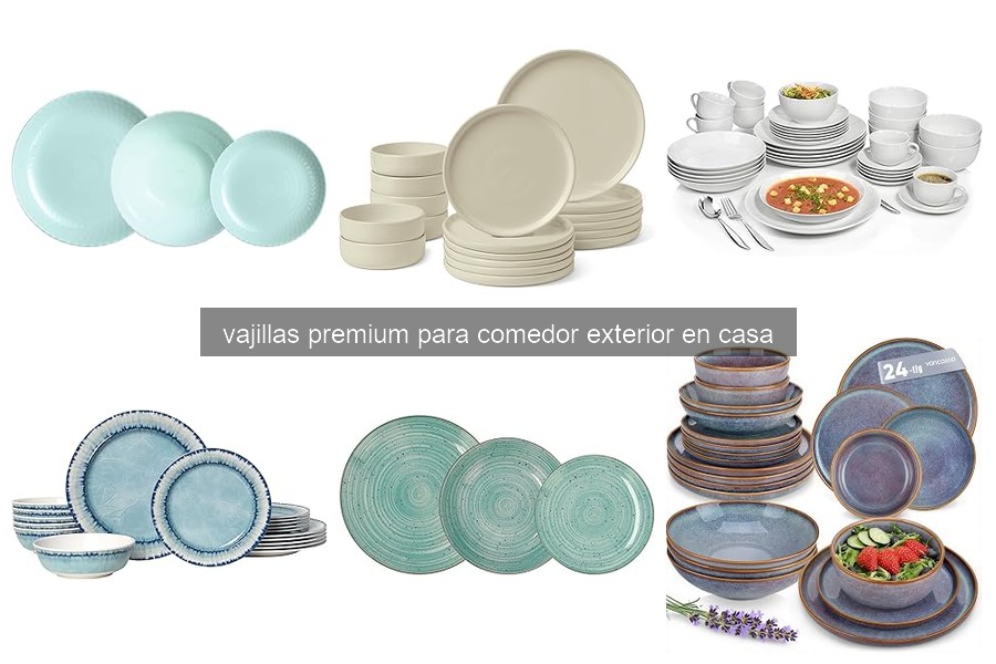 Errores comunes con vajillas premium para exteriores y soluciones