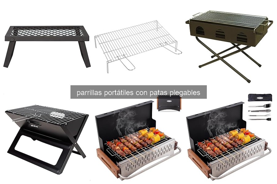 Errores comunes en parrillas portátiles con patas plegables