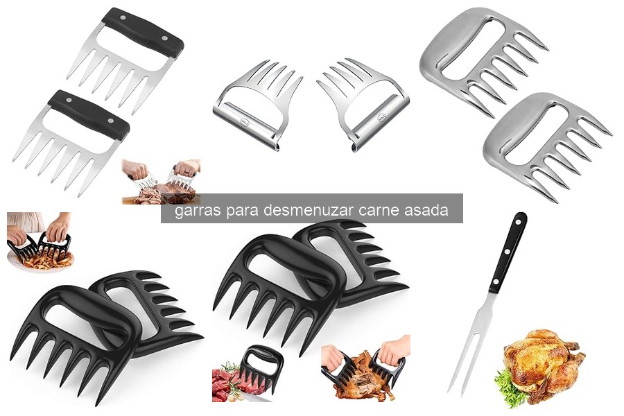 Garras para Desmenuzar Carne Asada: ¿Qué Son y Cómo Usarlas?