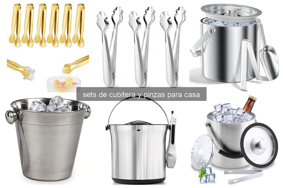 Guía de compra: ¿Cómo elegir sets de cubitera y pinzas?