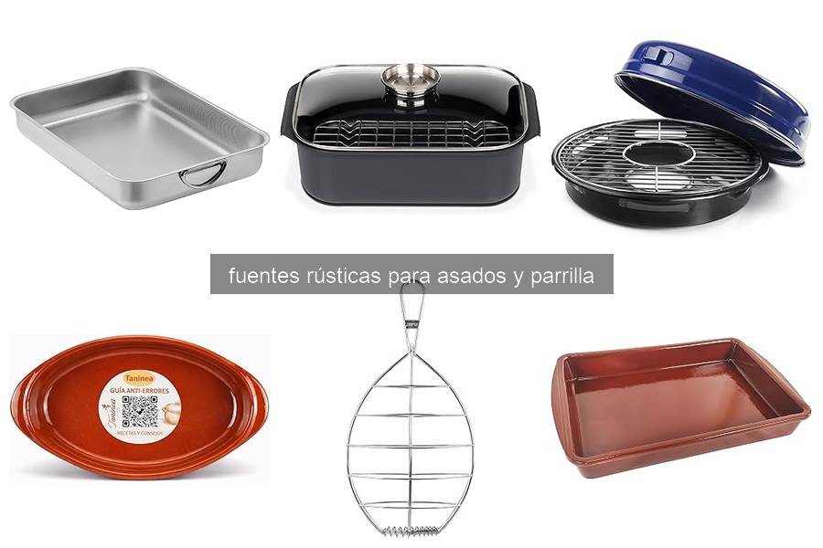 Guía de compra de fuentes rústicas para asados en 2026
