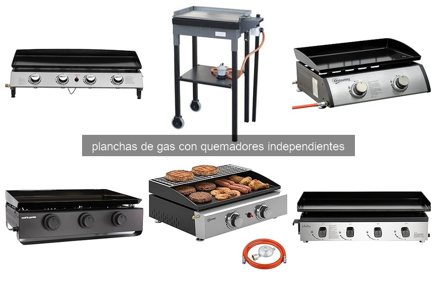 Guía de compra de planchas de gas con quemadores independientes