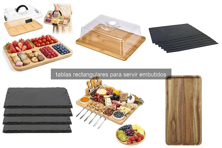 Guía de compra de tablas rectangulares para embutidos 2026