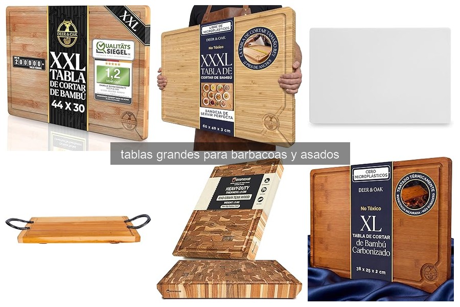 Guía de compra: Tablas grandes para barbacoas en 2026