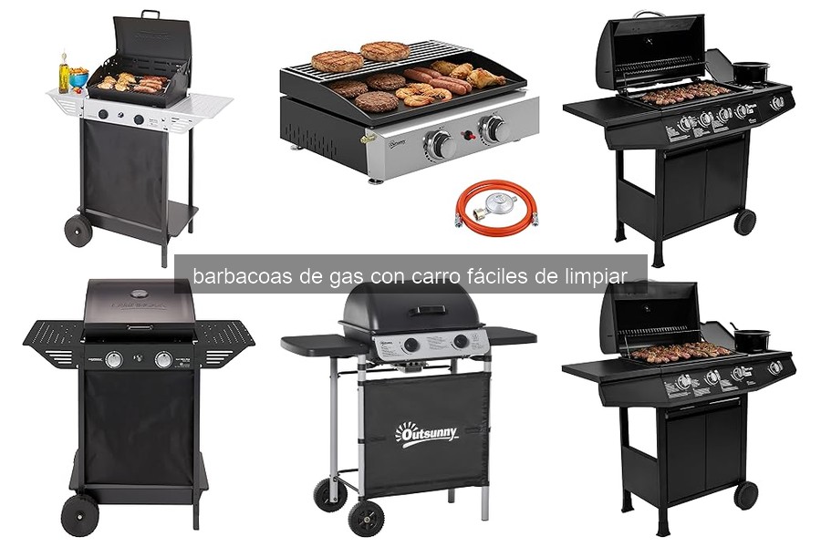 Guía de mantenimiento para barbacoas de gas con carro