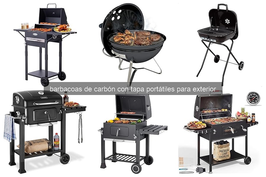 Guía de uso y mantenimiento de barbacoas de carbón con tapa