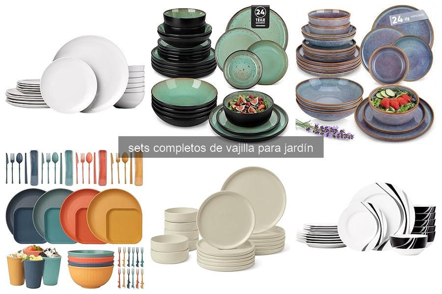 Guía para Comprar un Set de Vajilla para Jardín en 2026