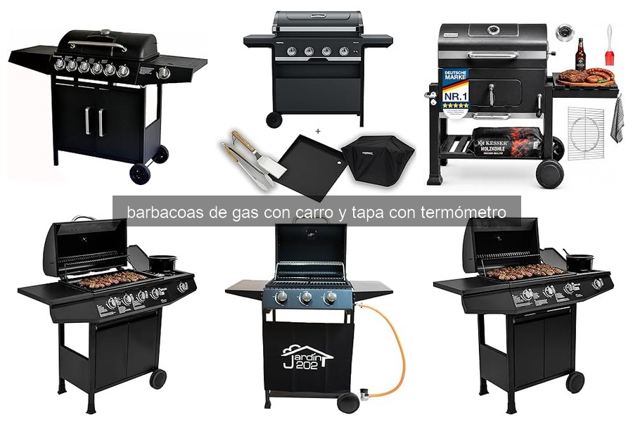 Guía para elegir la mejor barbacoa de gas con carro y tapa
