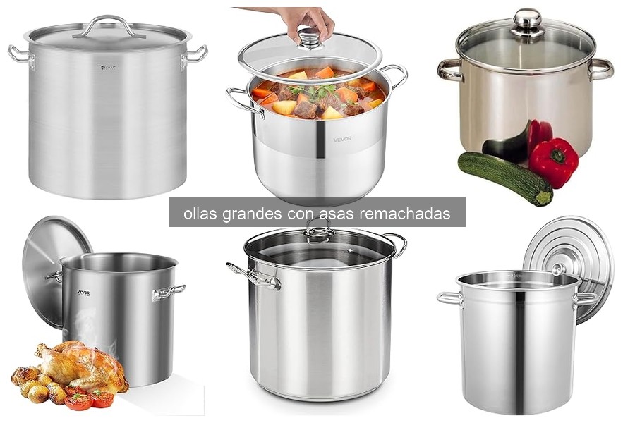Guía para elegir la mejor olla grande con asas remachadas