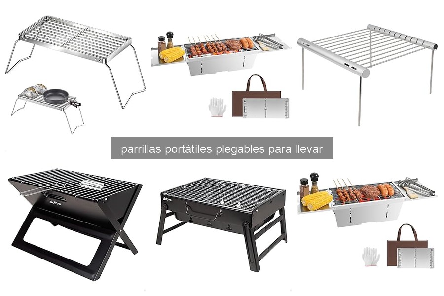 Guía para Elegir la Mejor Parrilla Portátil Plegable