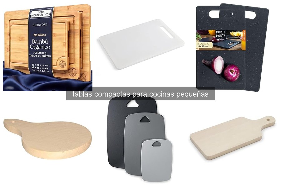 Guía para elegir la tabla compacta ideal para cocinas pequeñas
