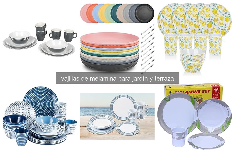 Guía para Elegir la Vajilla de Melamina para Jardín