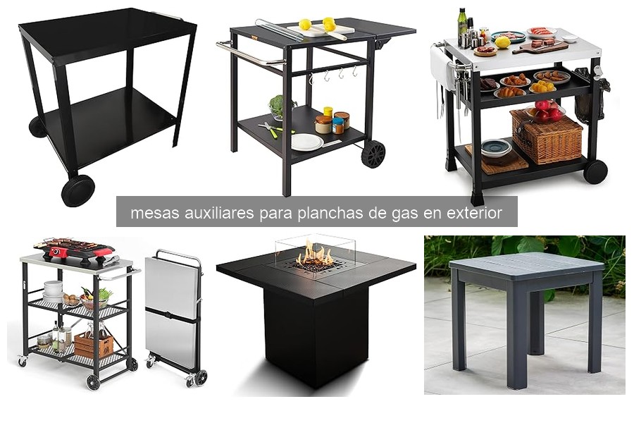 Guía para Elegir Mesas Auxiliares para Planchas de Gas