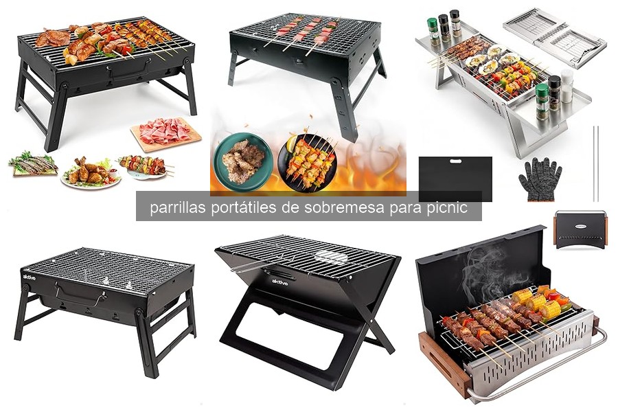 Guía para Elegir Parrillas Portátiles de Sobremesa para Picnic