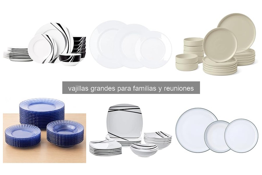 Materiales más duraderos para vajillas grandes: guía completa