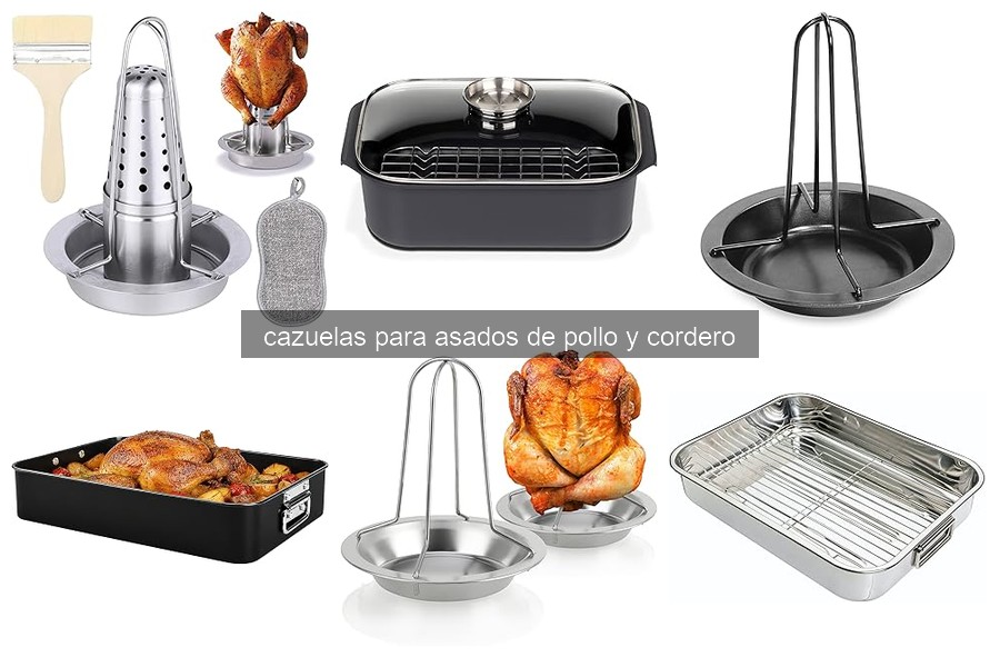 Mejores cazuelas para asar pollo y cordero en 2023
