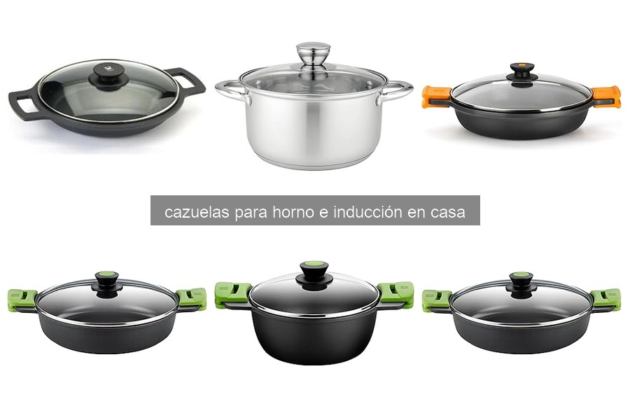 Mejores cazuelas para horno e inducción en 2026