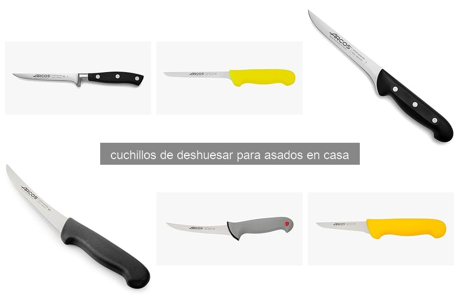Mejores cuchillos de deshuesar para asados en casa 2026