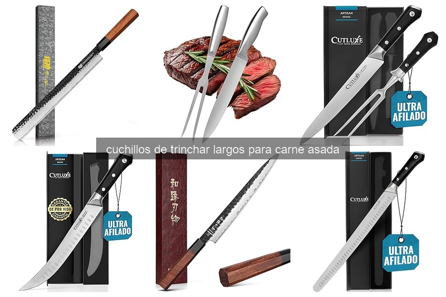 Mejores cuchillos de trinchar largos para carne asada 2026
