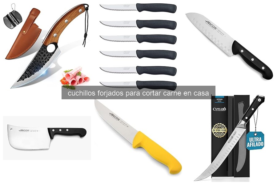 Mejores cuchillos forjados para asados en casa en 2026
