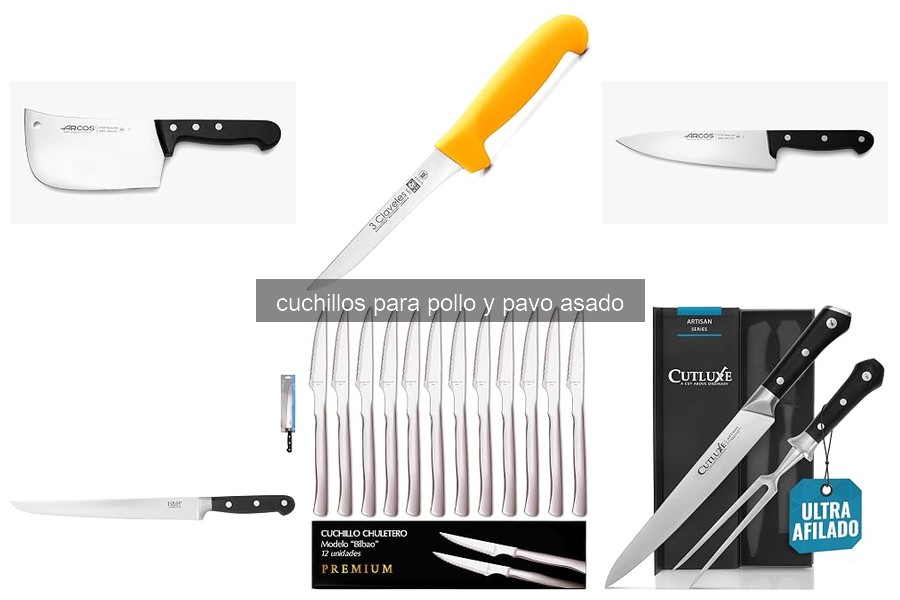 Mejores cuchillos para pollo y pavo asado en 2026