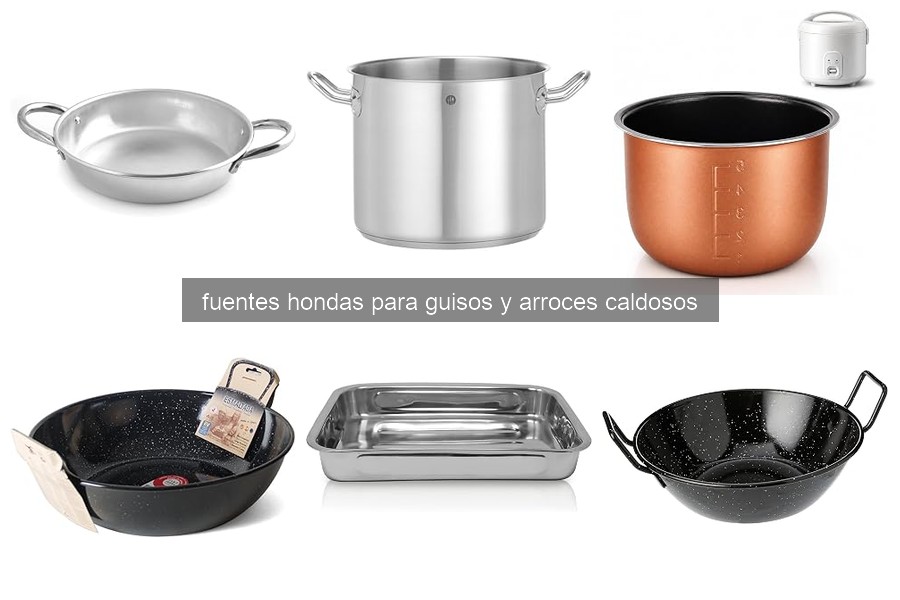 Mejores fuentes hondas para guisos y arroces en 2023