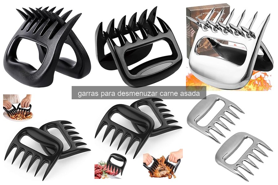 Mejores garras para desmenuzar carne asada en 2023