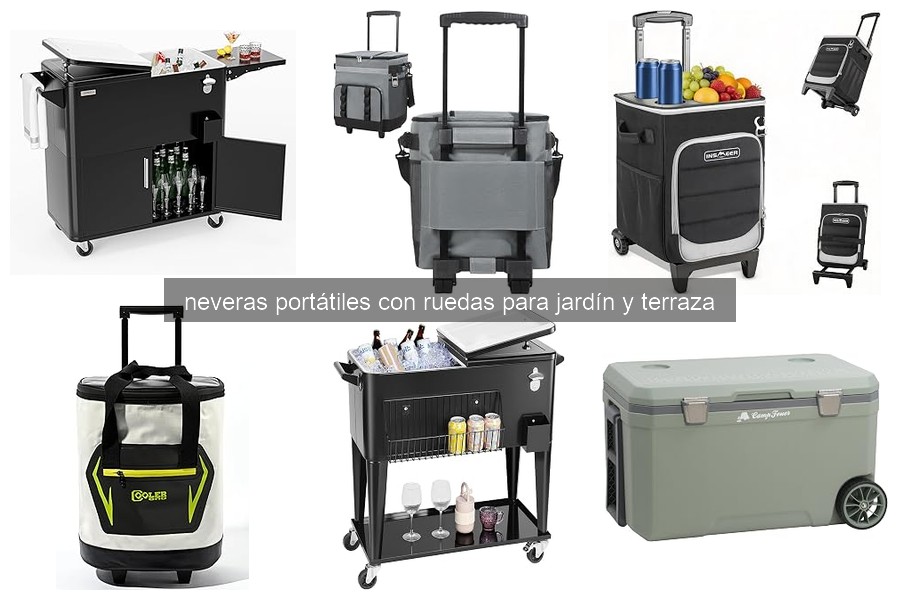 Mejores neveras portátiles con ruedas para jardín y terraza