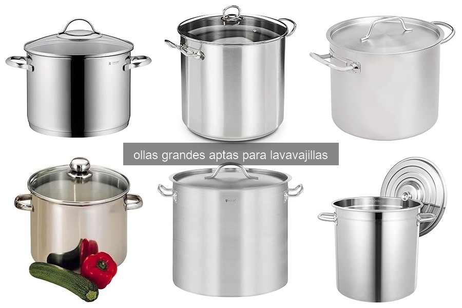 Mejores ollas grandes aptas para lavavajillas en 2026