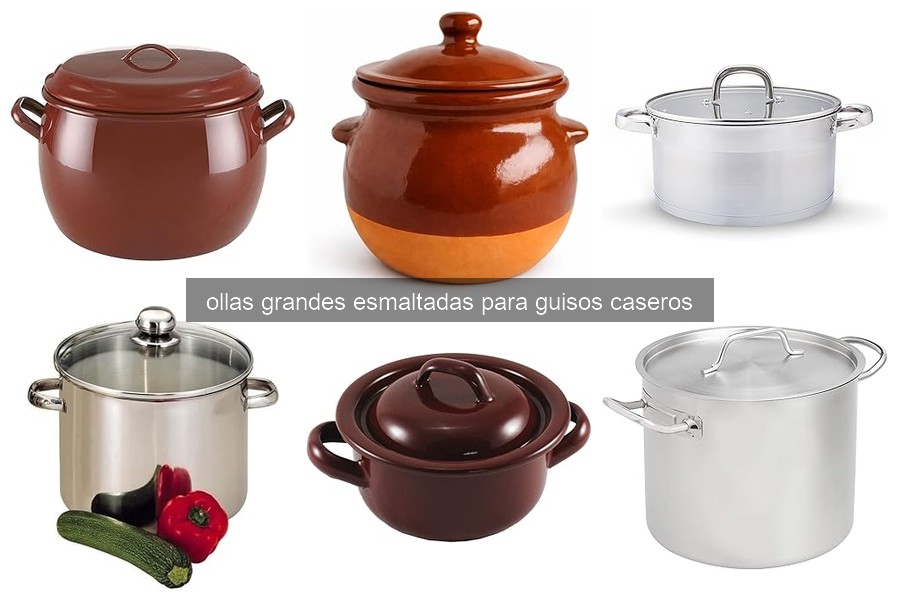 Mejores ollas grandes esmaltadas para guisos caseros 2026