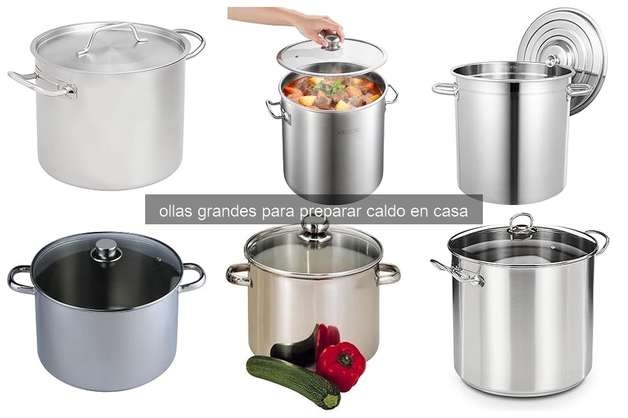 Mejores ollas grandes para preparar caldo en 2026