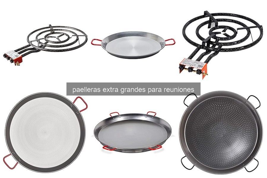 Mejores paelleras extra grandes para reuniones en 2026