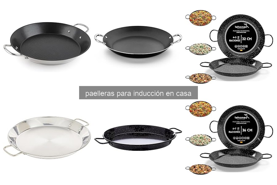 Mejores paelleras para inducción en 2023: Comparativa completa