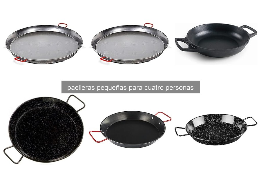 Mejores paelleras pequeñas para 4 personas según usuarios