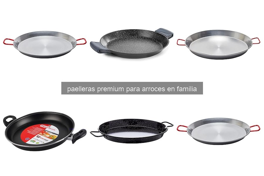 Mejores paelleras premium para cocinar arroces en familia 2026