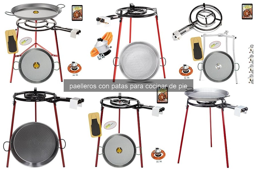 Mejores paelleros con patas para cocinar al aire libre 2026