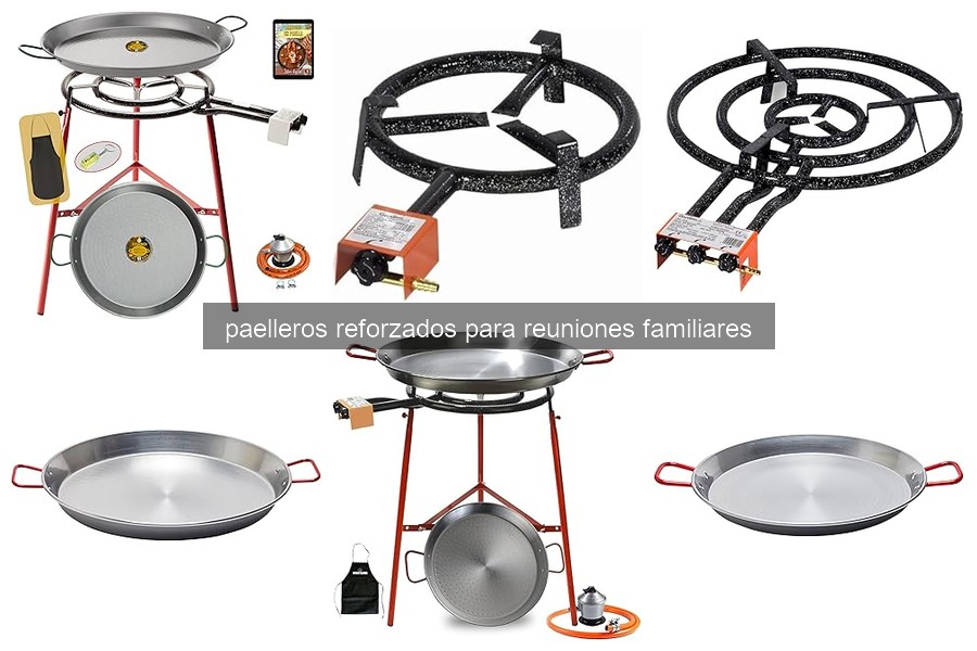 Mejores paelleros reforzados para reuniones familiares 2026
