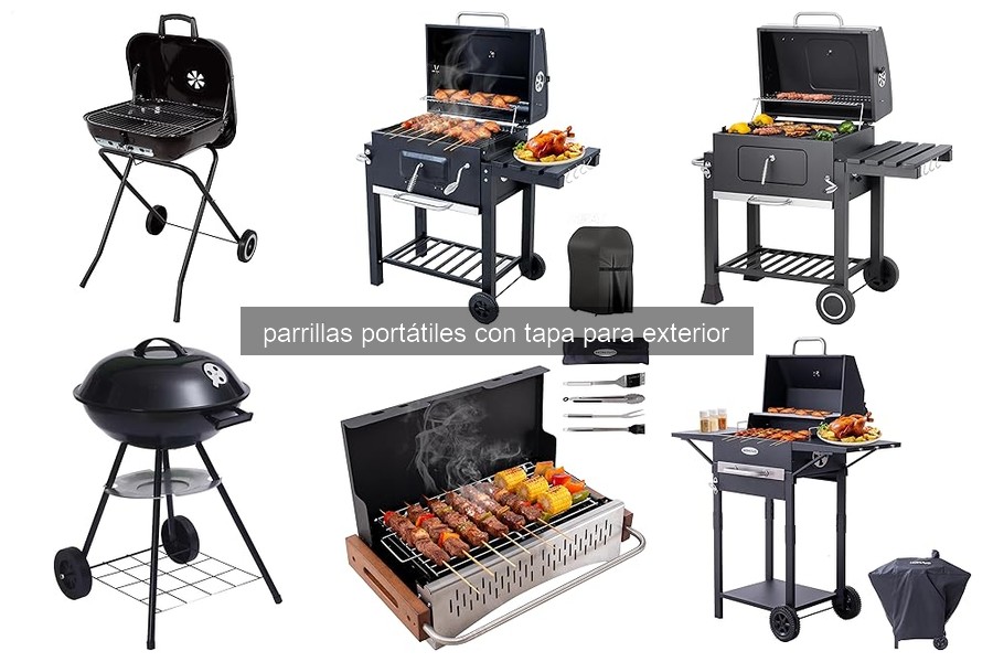 Mejores parrillas portátiles con tapa para camping en 2026