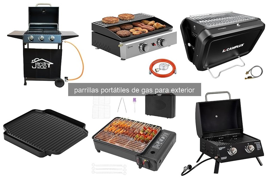 Mejores parrillas portátiles de gas para camping en 2026